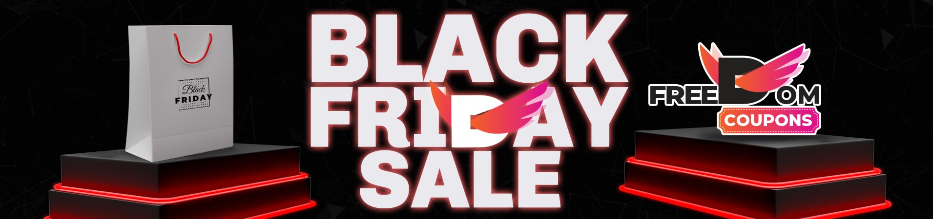 Black Friday Sale Block Image Freedomcoupons.com