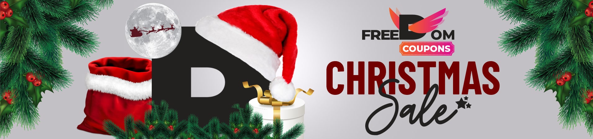 Christmas Sale Block Image Freedomcoupons.com